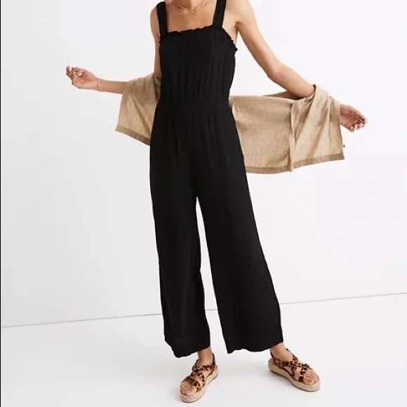 Madewell Pants - Madewell Smocked Tank Jumpsuit